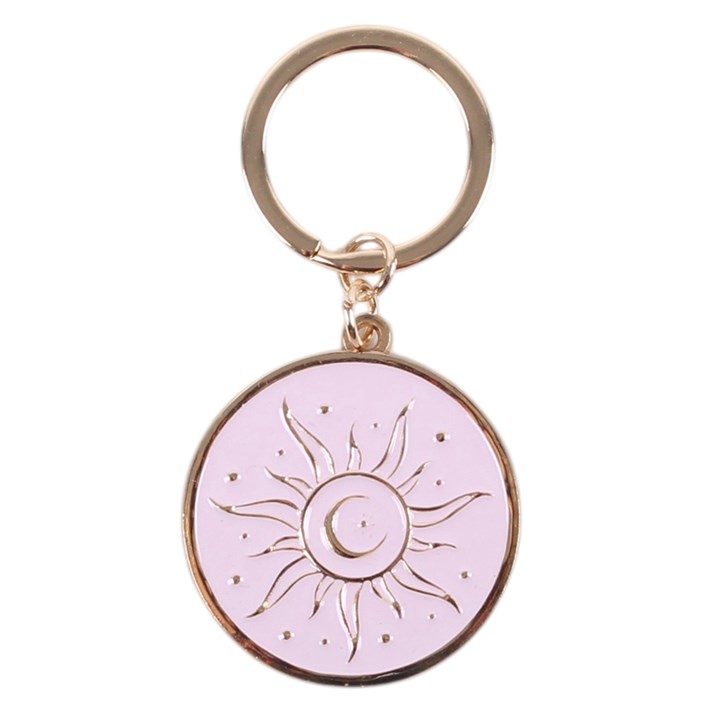 Purple Sun Keyring N/A