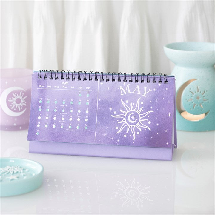 Moon Phase Desk Calendar N/A