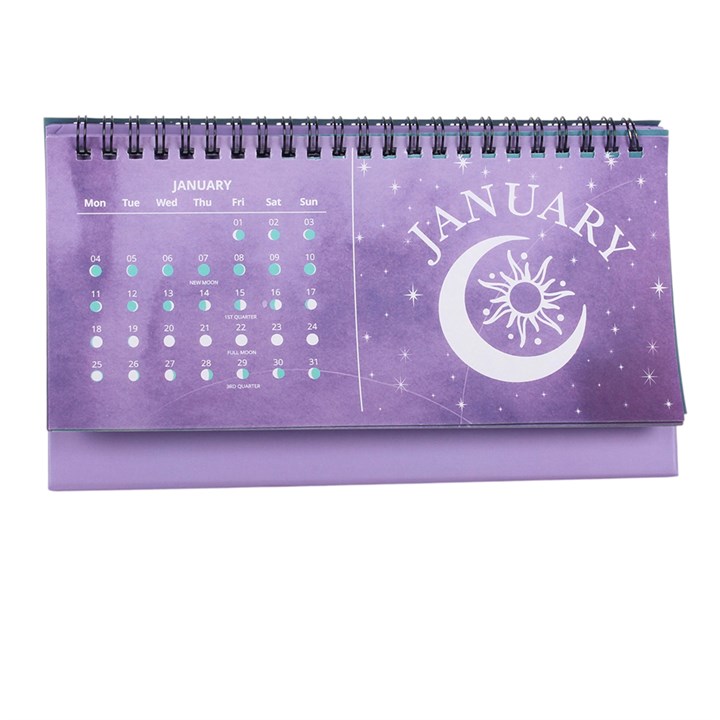 Moon Phase Desk Calendar N/A