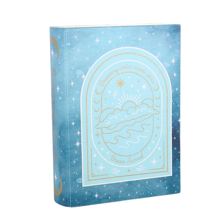 Blue Celestial Book Shaped Storage Box N/A