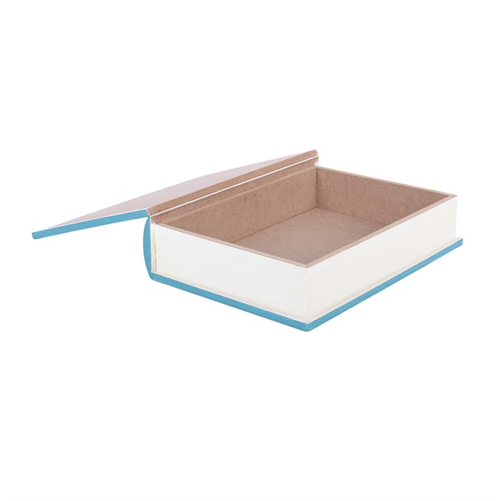 Blue Celestial Book Shaped Storage Box N/A