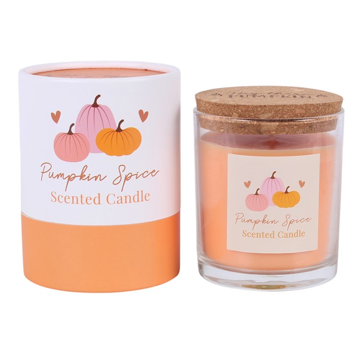 Pumpkin Pie Candle with Cork Lid N/A
