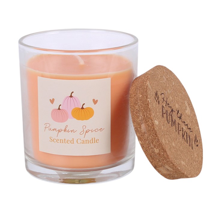 Pumpkin Pie Candle with Cork Lid N/A