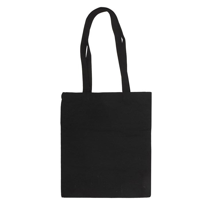 Flaming Butterfly Print Polycotton Tote Bag N/A