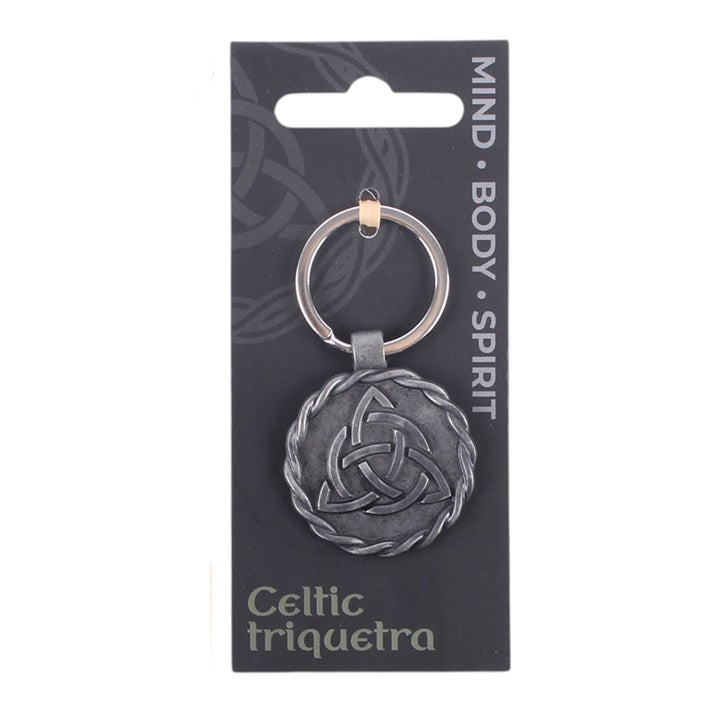 Celtic Triquetra Knot Keyring N/A