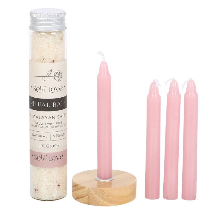 Ylang ylang self love bath ritual set