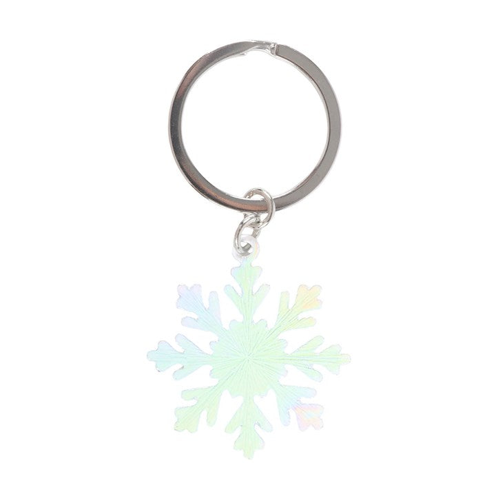 Snow Day Snowflake Keyring N/A