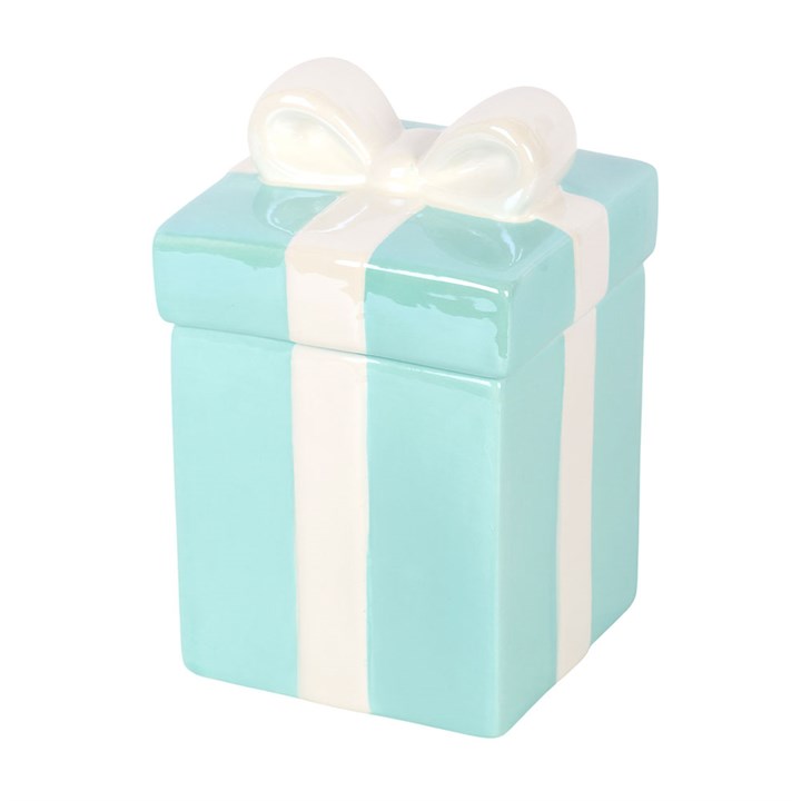 Blue Christmas Present Oil Burner N/A