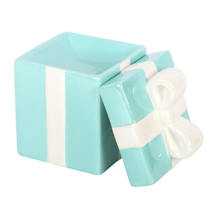 Blue Christmas Present Oil Burner N/A