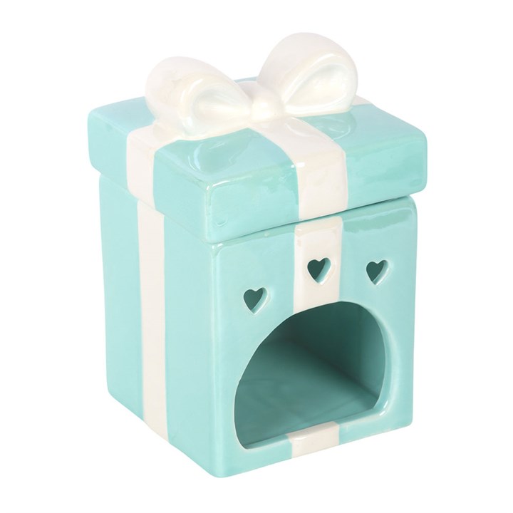 Blue Christmas Present Oil Burner N/A