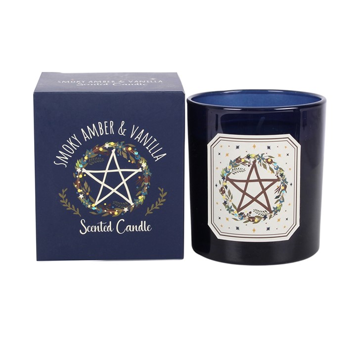 Solstice Wreath Smoky Amber & Vanilla Candle N/A