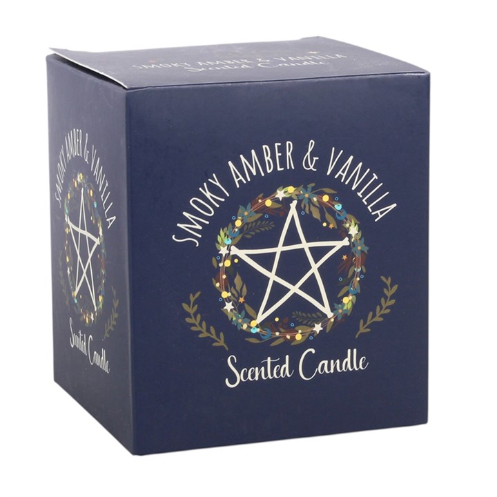 Solstice Wreath Smoky Amber & Vanilla Candle N/A