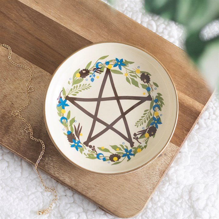 Solstice Wreath Trinket Dish N/A