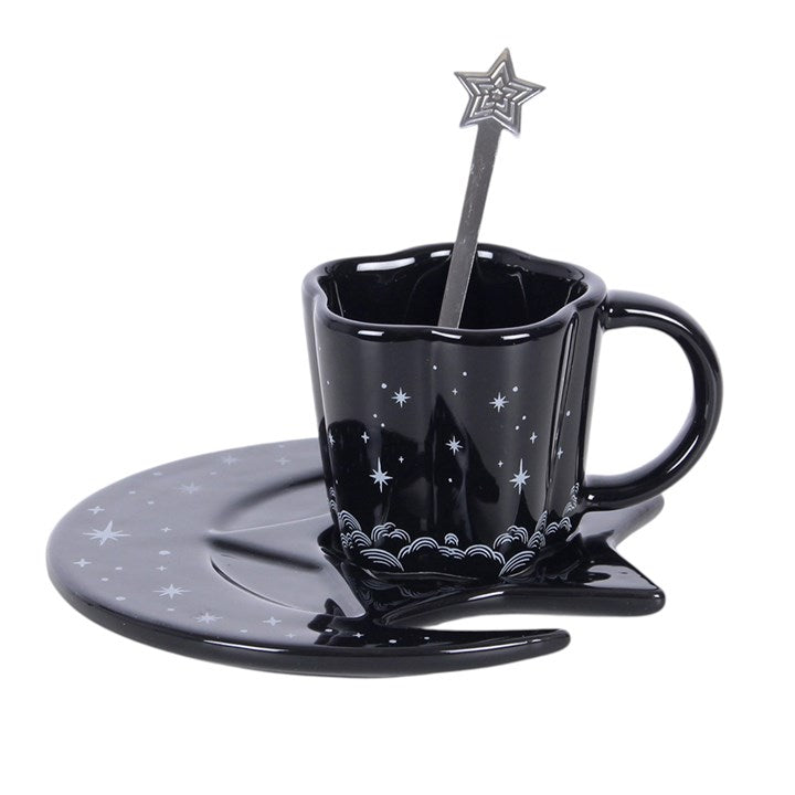 Spellbound Sky Espresso Cup, Saucer and Spoon Set N/A