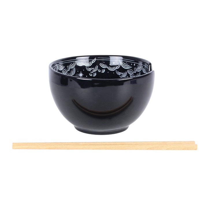 Spellbound Sky Noodle Bowl and Chopsticks Set N/A