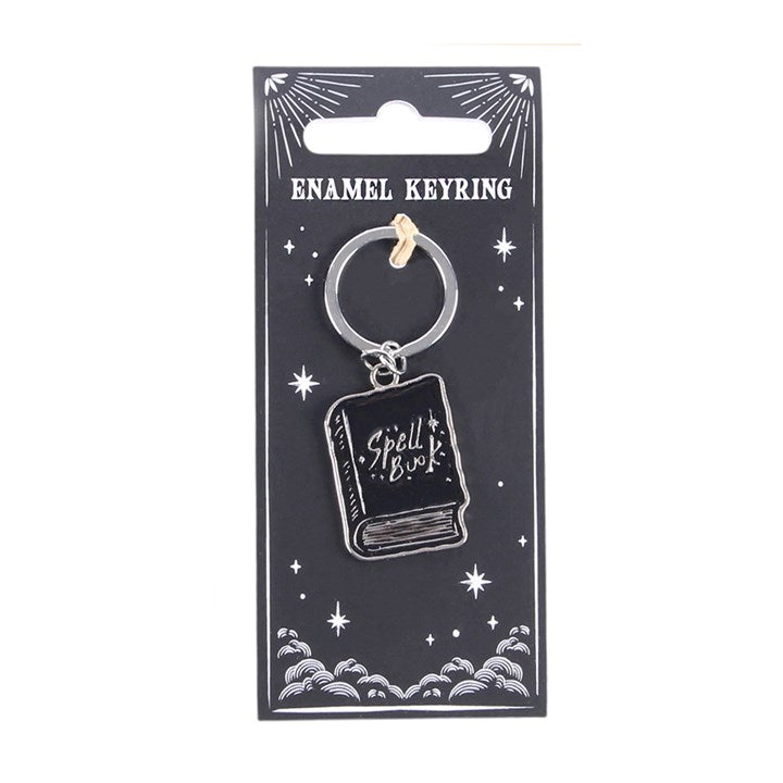 Black Spell Book Keyring N/A