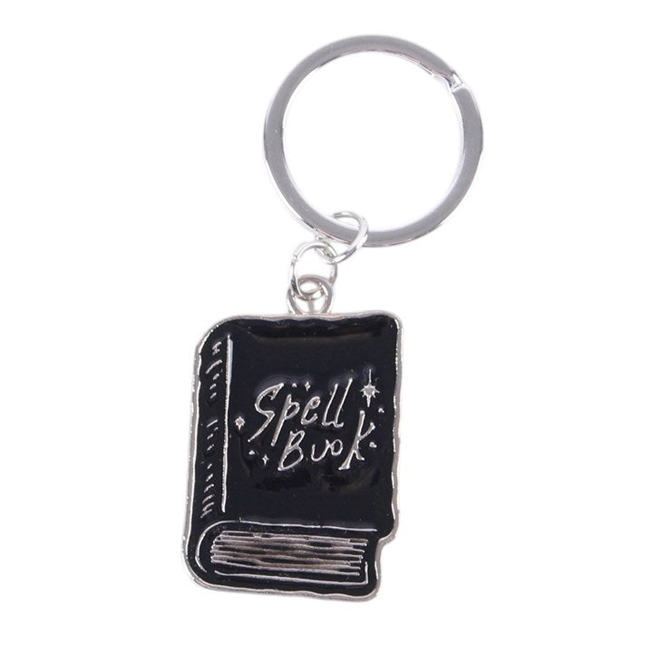 Black Spell Book Keyring N/A