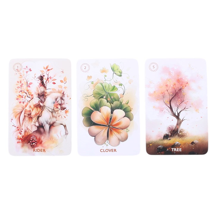 Autumn's Embrace Mini Lenormand Cards N/A