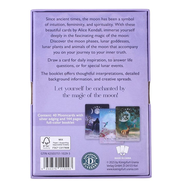 Lunar Magic Oracle Cards by Alice Kendall N/A