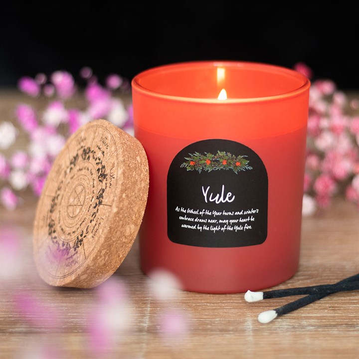Yule Wintergreen Wheel of the Year Candle N/A