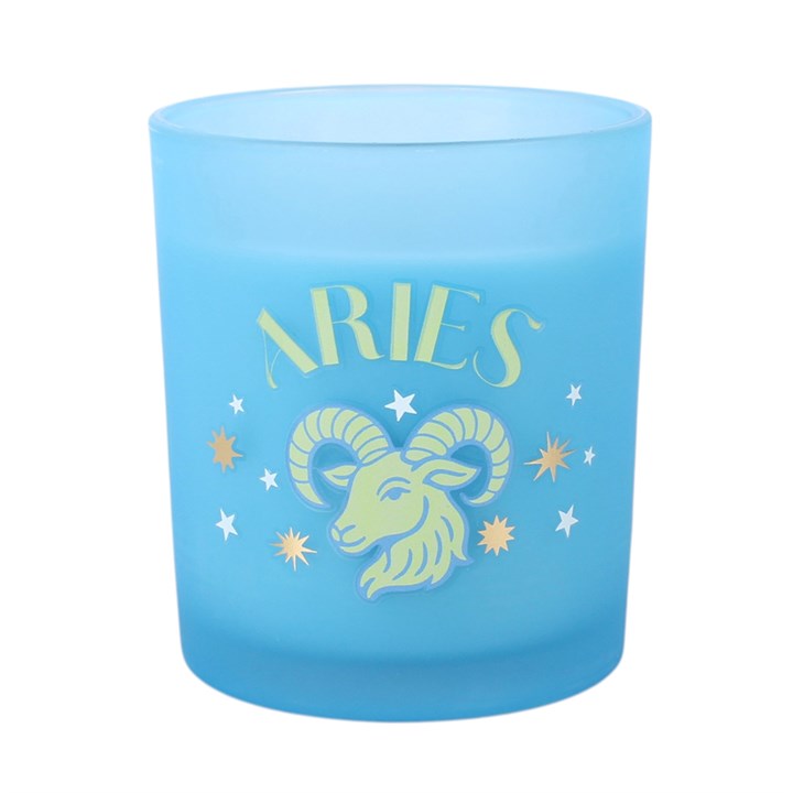 Zodiac Zest Aries Creamy Vanilla Candle N/A