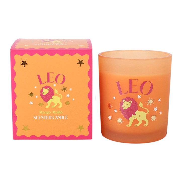 Zodiac Zest Leo Mango Mojito Candle N/A