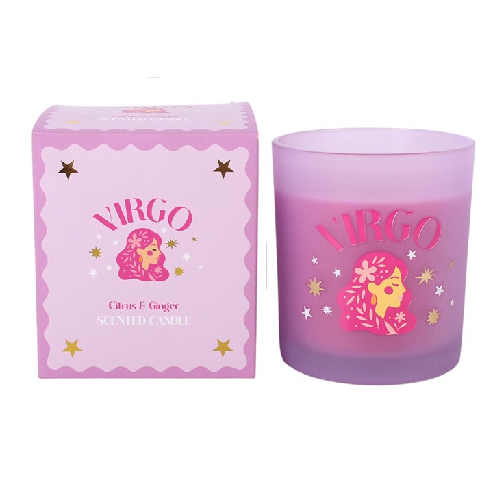 Zodiac Zest Virgo Citrus & Ginger Candle N/A