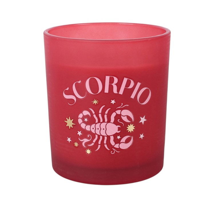 Zodiac Zest Scorpio Candy Apple Candle N/A