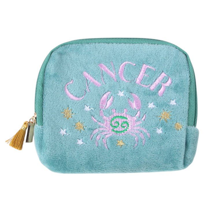 Zodiac Zest Cancer Velvet Pouch N/A
