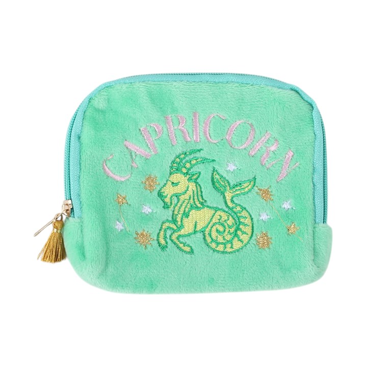 Zodiac Zest Capricorn Velvet Pouch N/A
