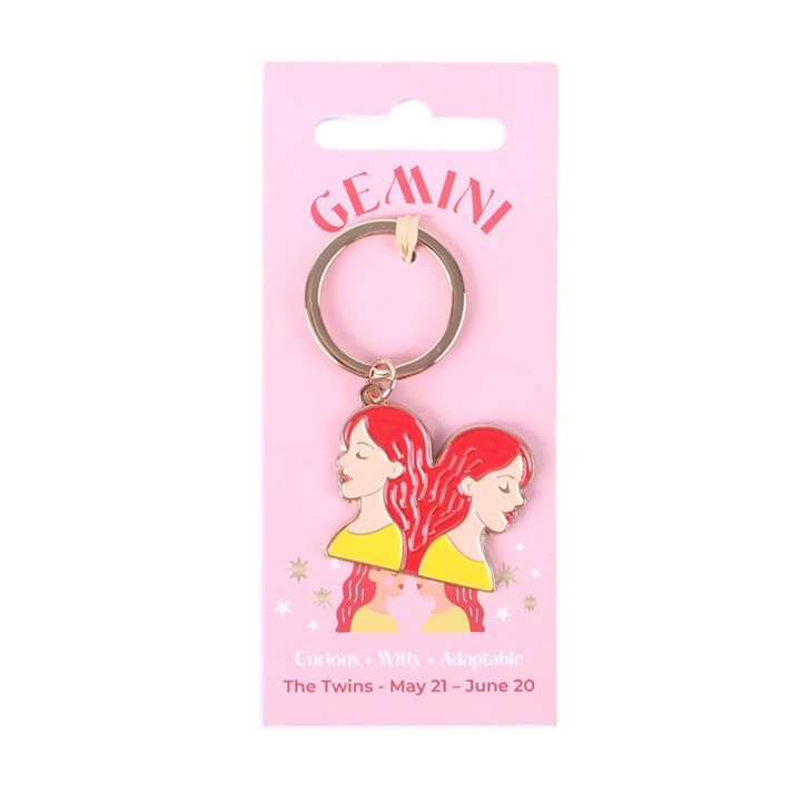 Zodiac Zest Gemini Keyring N/A