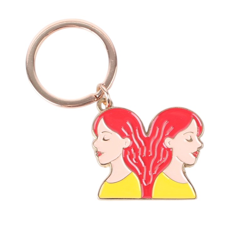 Zodiac Zest Gemini Keyring N/A