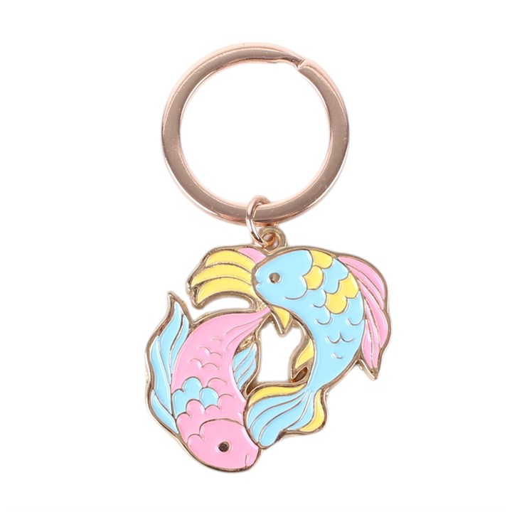 Zodiac Zest Pisces Keyring N/A