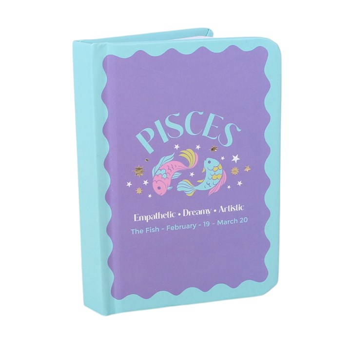 Zodiac Zest Pisces Mini Notebook N/A