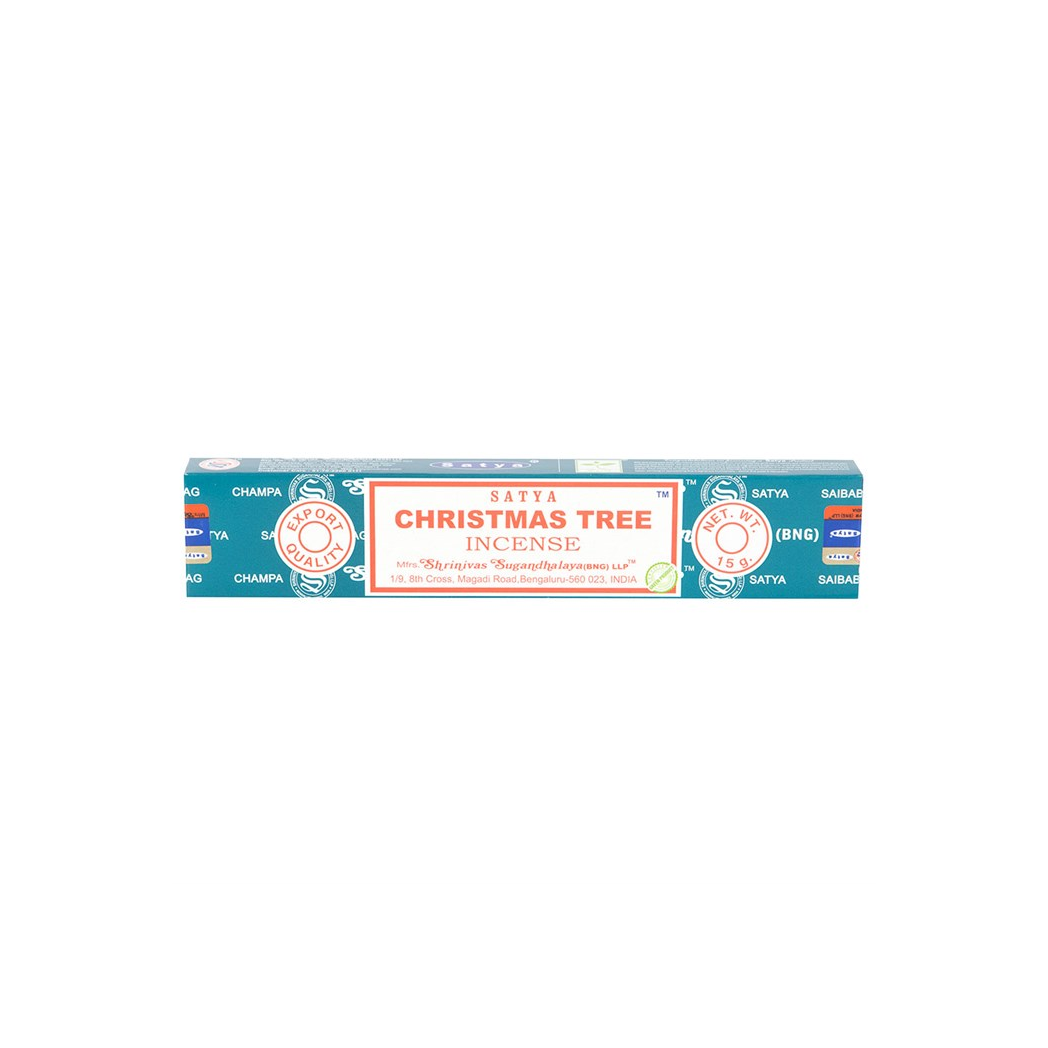 Set of 12 Christmas Tree Incense Sticks by Satya (12/50) N/A