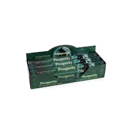 Set of 6 Packets of Prosperity Spell Incense Sticks by Lisa Parker N/A