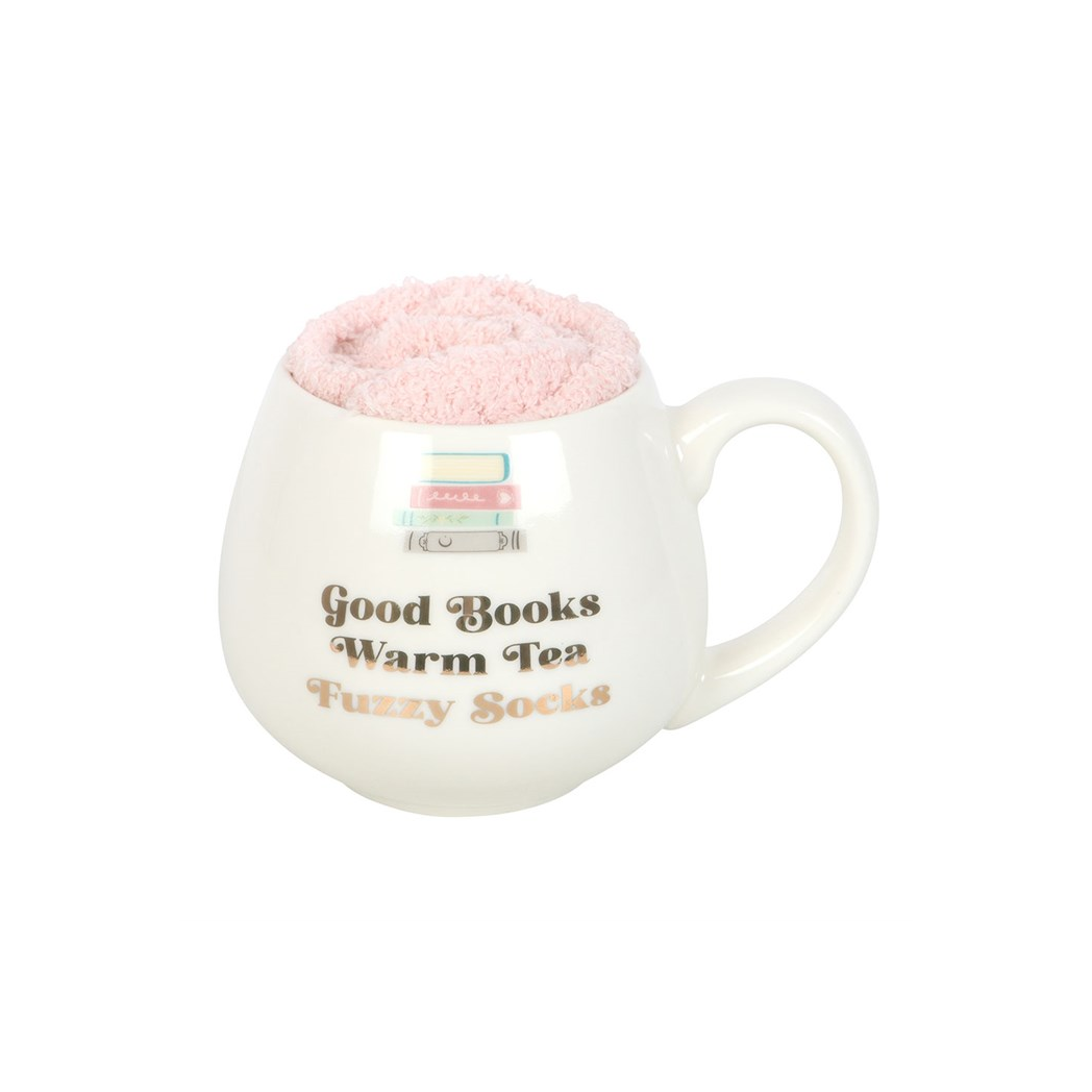Good Books Mug and Socks Set N/A