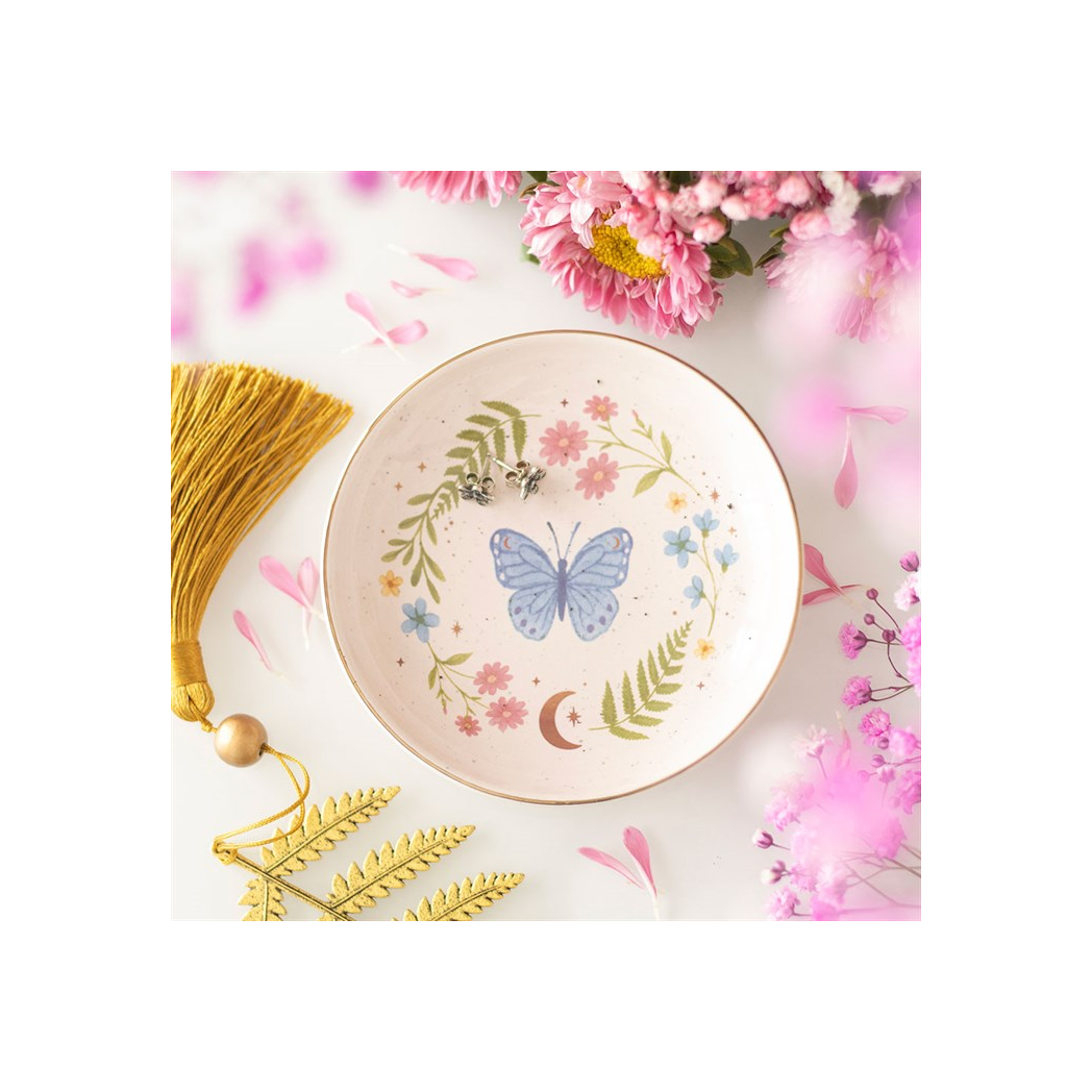 Luna Butterfly Trinket Dish N/A