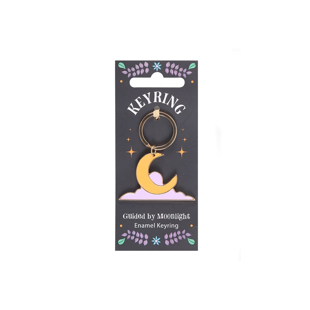 Guided by Moonlight Enamel Keyring N/A
