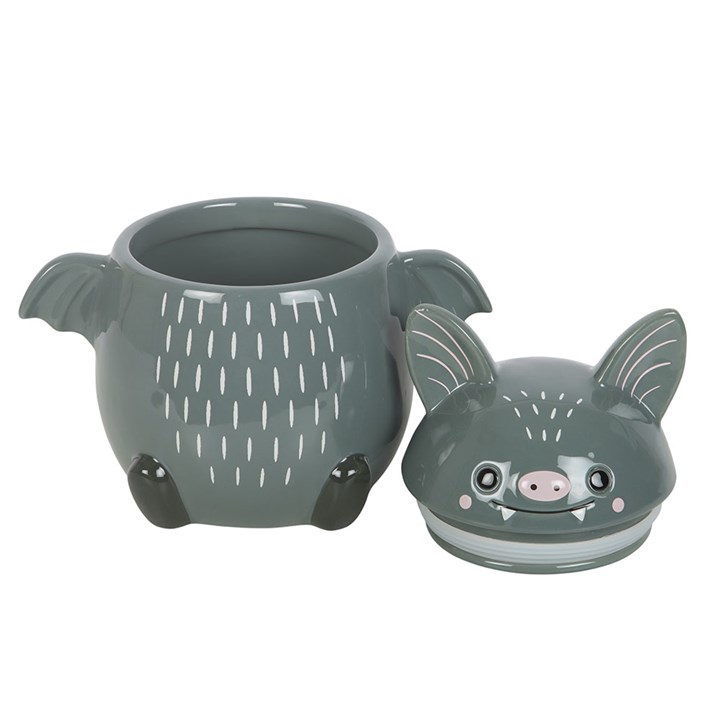 Cute Bat Cookie Jar N/A