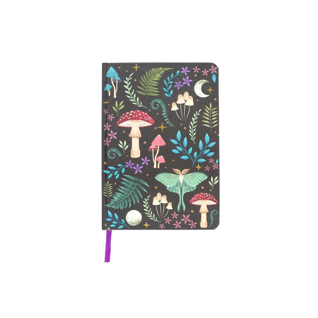 Dark Forest Print A5 Notebook N/A