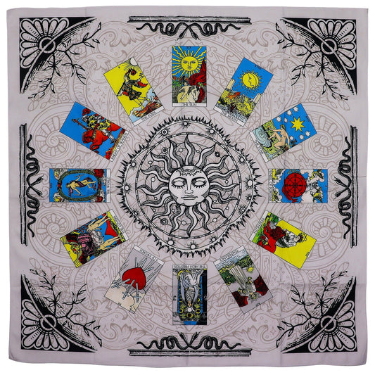 Tarot Reading Cloth - Tree of Life AW Dropship UK