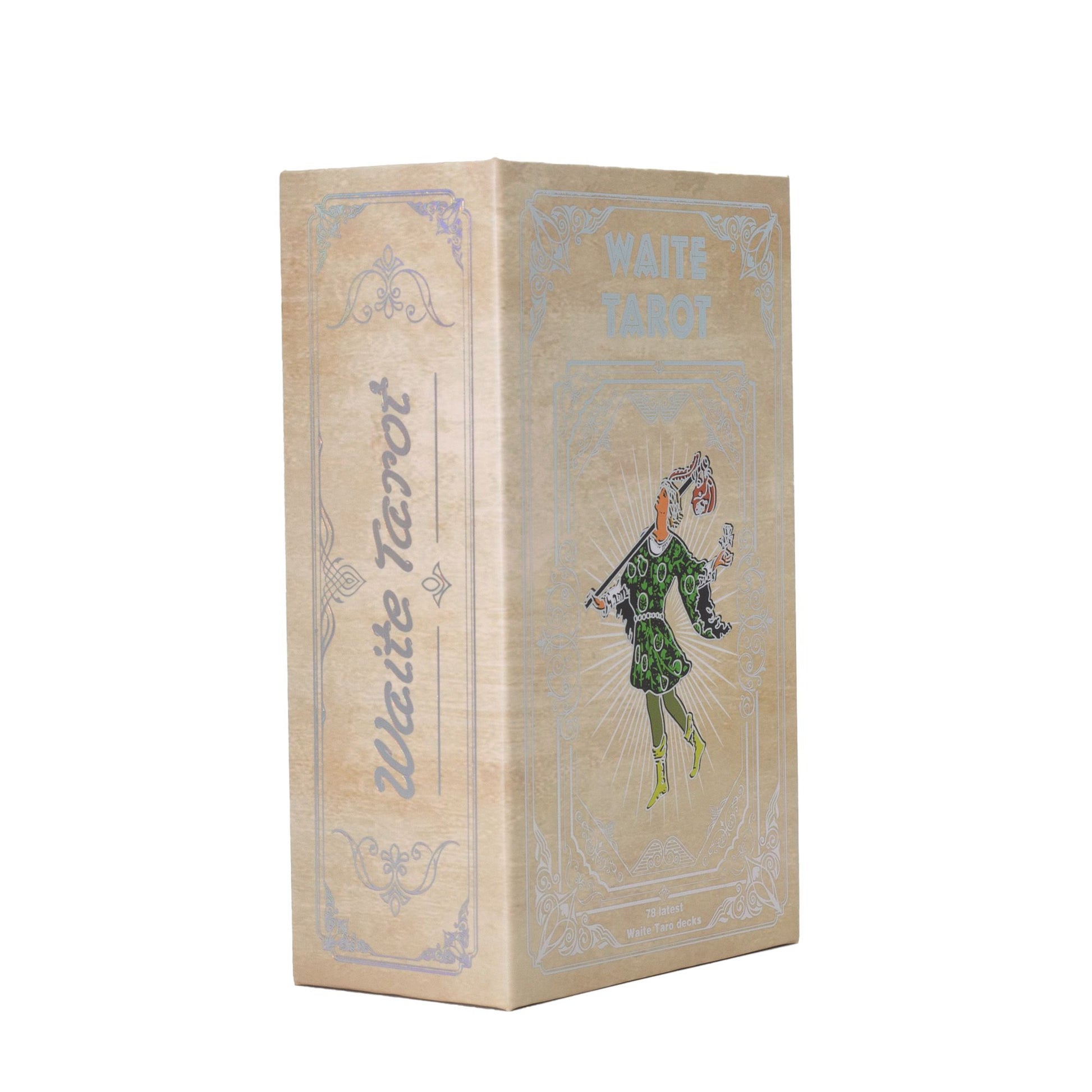 Silver Foil Waite Tarot Card Set - with booklet AW Dropship UK