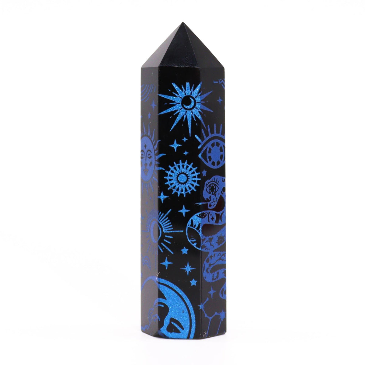 Black Obsidian Point - Mystic Story - Midnight Blue AW Dropship UK