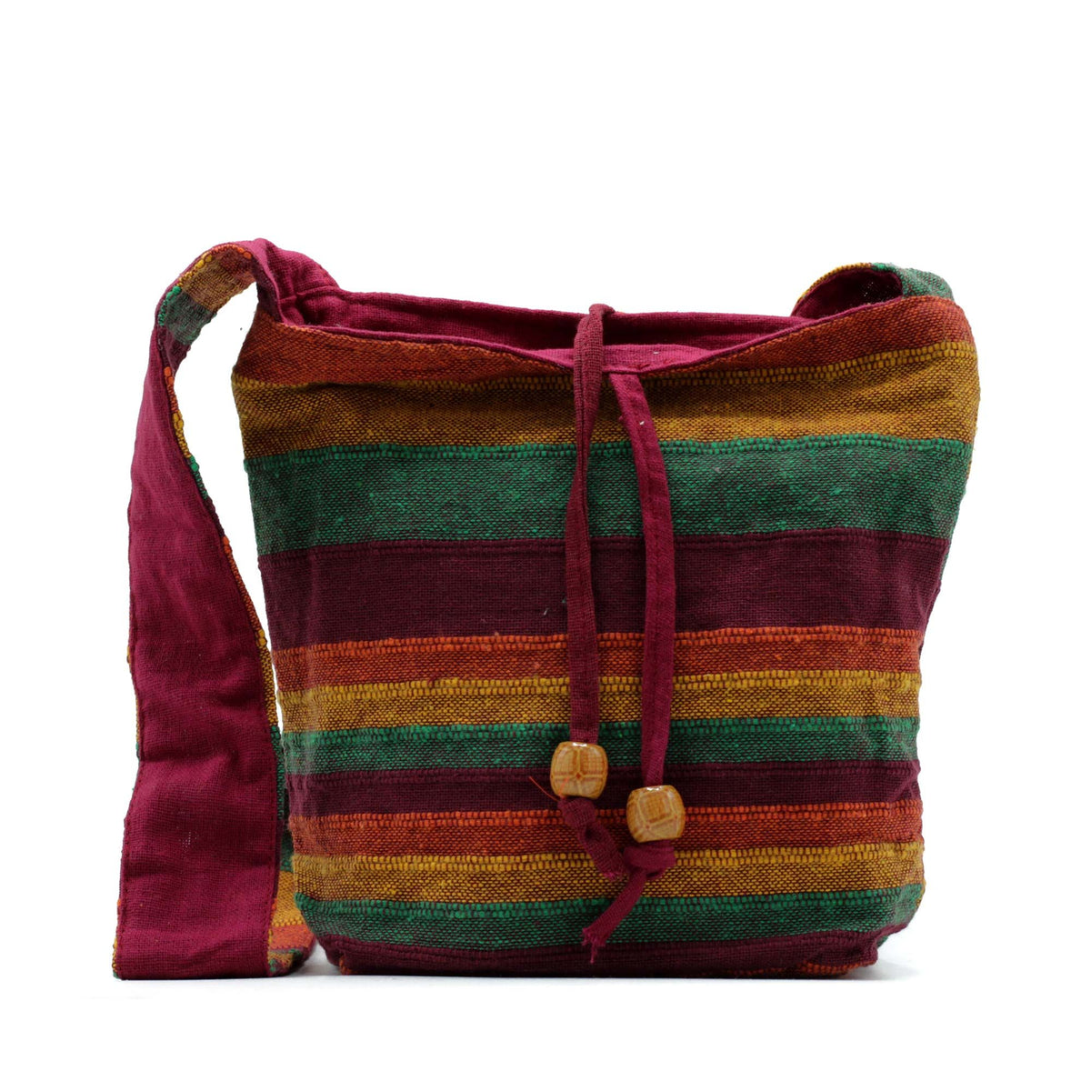 Nepal Sling Bag - Mountain Trek Tan & Greens AW Dropship UK