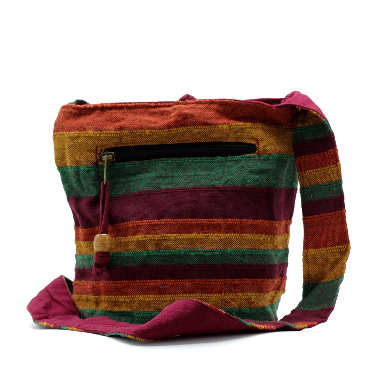 Nepal Sling Bag - Mountain Trek Tan & Greens AW Dropship UK