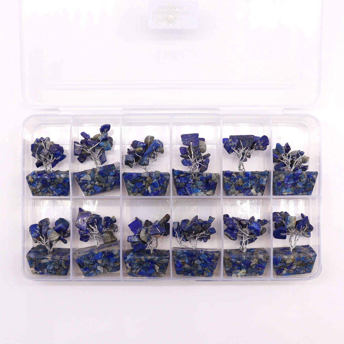 Mini Gemstone Tree On Orgonite Base - Sodalite (15 stones) AW Dropship UK