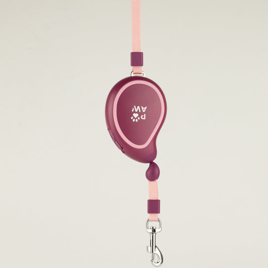 Paw Pet Leash - Mini Mango - Plum - 3m AW Dropship UK