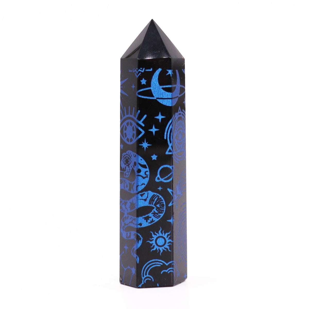 Black Obsidian Point - Mystic Story - Midnight Blue AW Dropship UK