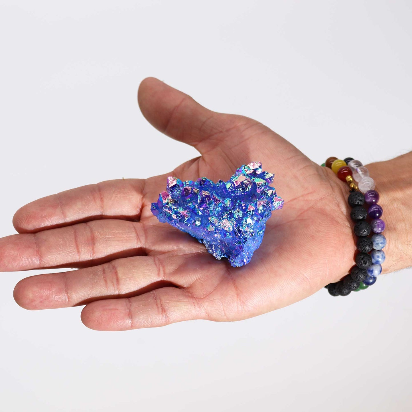 Med Enhanced Quartz - Aura Aqua Halo Quartz AW Dropship UK